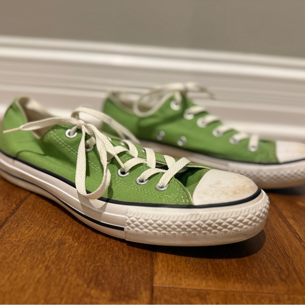 Green Converse Sneakers